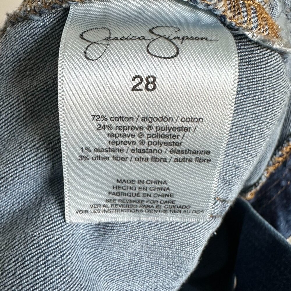Jessica Simpson Wide Leg Cropped Jeans